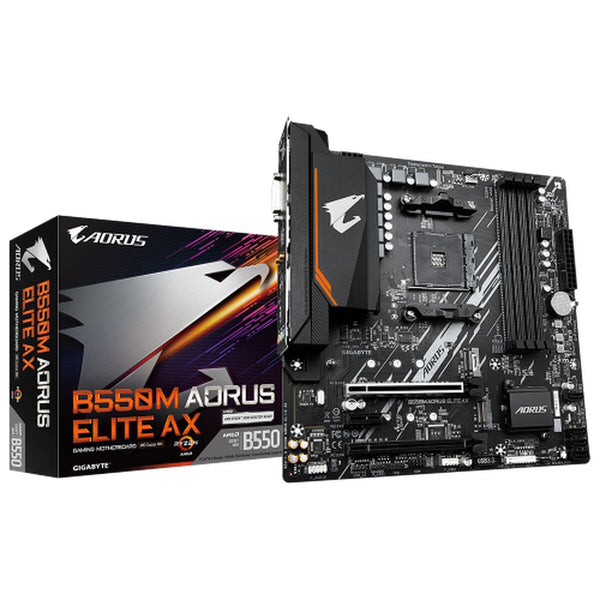 Motherboard Gigabyte B550M AORUS ELITE AX AMD B550 AMD AMD AM4