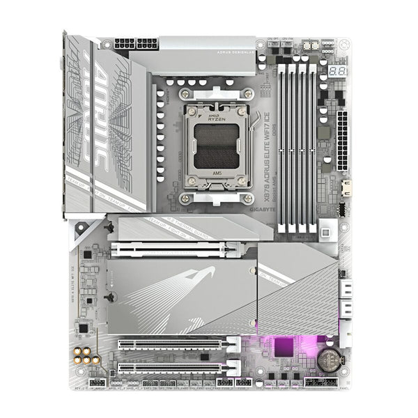 Motherboard Gigabyte X870 AORUS ELITE WF7 ICE AMD AM5 AMD X870