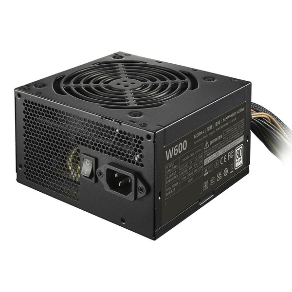 Stromquelle Cooler Master MPW-6001-ACBW-BEU 600 W 110 W TÜV CE 80 PLUS FCC Verkabelt ATX