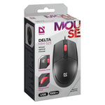 Gaming Maus Defender DELTA MM-523 Schwarz