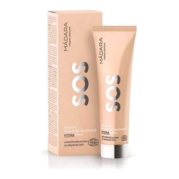 Feuchtigkeitsspendend Gesichtsmaske Mádara Sos 60 ml Luminizer