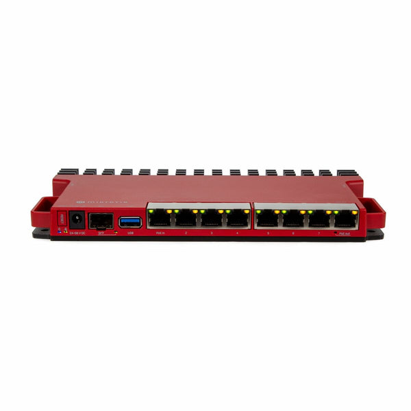 Router Mikrotik L009UIGS-RM Schwarz Rot RJ45 PoE x 1 USB x 1