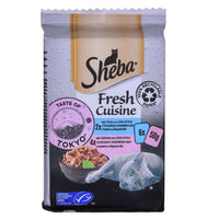 Katzenfutter Sheba                                 Lachsfarben Thunfisch 6 x 50 g