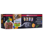 Katzenfutter Sheba Nature's Collection Mix Huhn Lachsfarben Thunfisch Truthahn 40 x 85 g