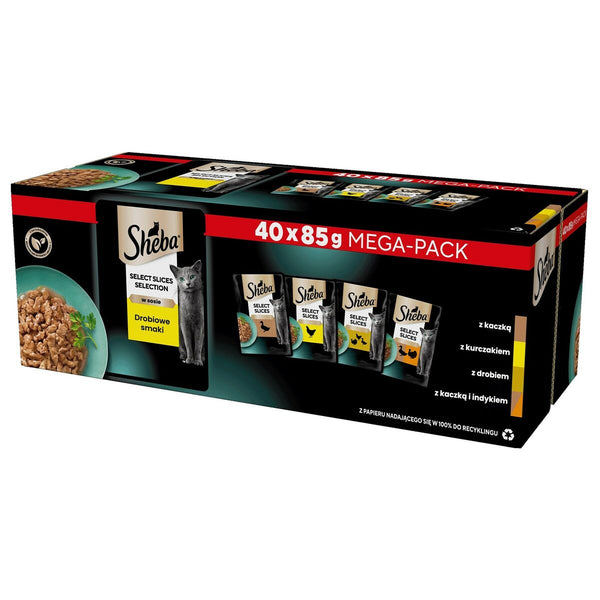 Katzenfutter Sheba Vögel 40 x 85 g