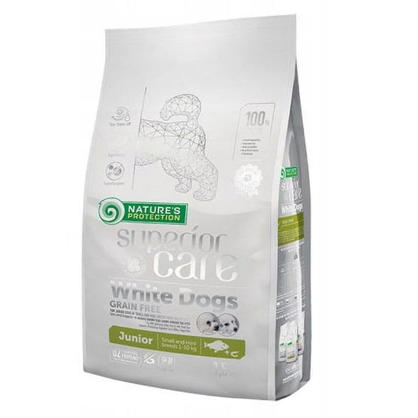 Futter NATURE'S PROTECTION Superior Care White Dogs Fisch 1,5 Kg