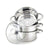 Dampfgarer mit Kasserolle Feel Maestro MR-2900-18 Stahl Glas Edelstahl 2 L
