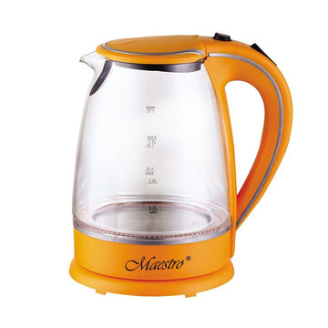 Wasserkocher Feel Maestro MR-064 Orange Durchsichtig Glas 2000 W 1,7 L