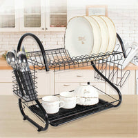 Abtropfsieb für die Spüle Feel Maestro MR-1025-38-BLACK 38 x 24 x 39 cm Schwarz