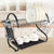 Abtropfsieb für die Spüle Feel Maestro MR-1025-38-BLACK 38 x 24 x 39 cm Schwarz