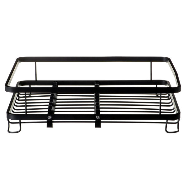 Abtropfsieb für die Spüle Feel Maestro MR-1024 36,5 x 40 x 15 cm Schwarz