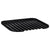 Abtropfsieb für die Spüle Feel Maestro MR-1024 36,5 x 40 x 15 cm Schwarz