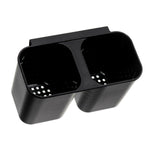 Abtropfsieb für die Spüle Feel Maestro MR-1024 36,5 x 40 x 15 cm Schwarz