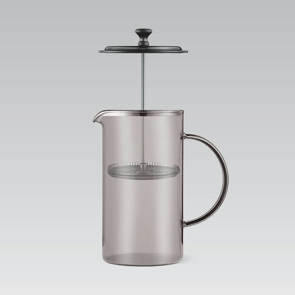 Teekanne Feel Maestro MR-1861-1000 Schwarz Durchsichtiges Edelstahl Borosilikatglas 1 L