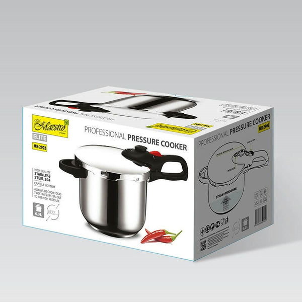 Express-Töpfe Feel Maestro MR-2902 Edelstahl 6 L