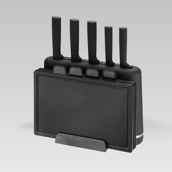 Küchenmesserset und Halterung Feel Maestro MR-1412-BLACK