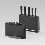 Küchenmesserset und Halterung Feel Maestro MR-1412-BLACK