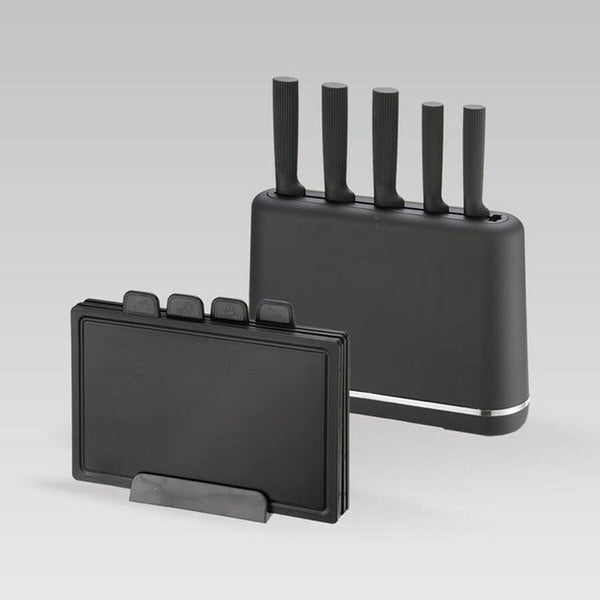 Küchenmesserset und Halterung Feel Maestro MR-1412-BLACK