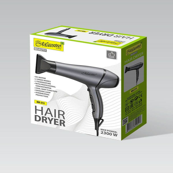 Föhn Feel Maestro MR-215 Schwarz Graphit 2300 W