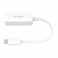 USB C -zu-Red RJ45-Adapter D-Link DUB-E250 2500 Mbps Weiß