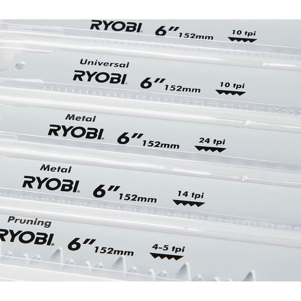 Sägeblatt Ryobi RAK06RB Stichsäge Metall 6 Stücke