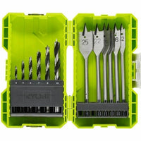 Satz Bohrer Ryobi Holz 12 Stücke