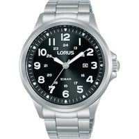 Herrenuhr Lorus RH991NX9 Schwarz Silberfarben