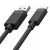USB-C-Kabel auf USB Unitek Y-C480BK Weiß 25 cm