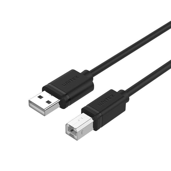 USB A zu USB-B-Kabel Unitek Y-C421GBK Schwarz 5 m