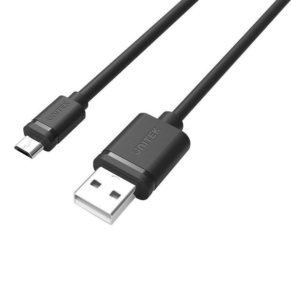 USB-Kabel auf micro-USB Unitek Y-C435GBK Schwarz 3 m