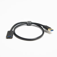 USB-Kabel Unitek Y-C457GBK Stecker/Steckdose Schwarz 1 m