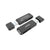 Externes Kartenlesegerät Unitek Y-9327A Schwarz