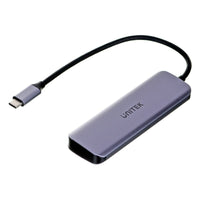 Hub USB Unitek P5+ Grau