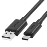 USB A zu USB-C-Kabel Unitek C14068BK Schwarz 2 m