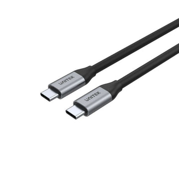 Kabel USB C Unitek C14082ABK Schwarz 1 m
