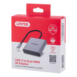 HDMI-Switch Unitek V1404B Grau 15 cm