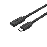 Kabel USB C Unitek C14086BK Schwarz 50 cm