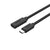 Kabel USB C Unitek C14086BK Schwarz 50 cm