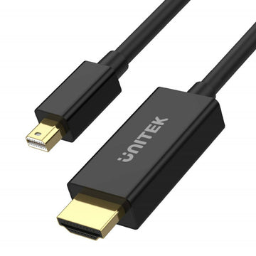 Adapter Mini DisplayPort auf HDMI Unitek V1152A Schwarz 2 m