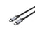 Kabel USB C Unitek C14110GY-2M Schwarz 2 m