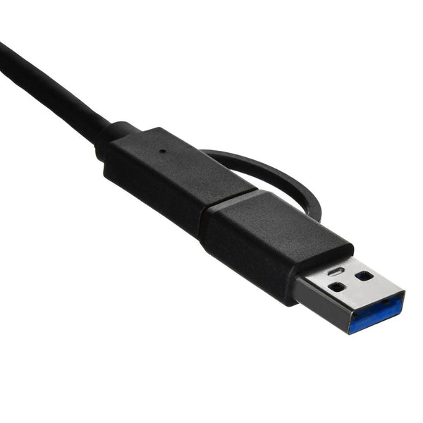 USB-C-zu-Ethernet-Adapter Unitek U1313C Grau 30 cm