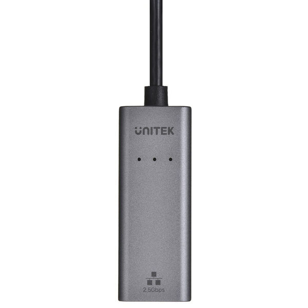 USB-C-zu-Ethernet-Adapter Unitek U1313C Grau 30 cm