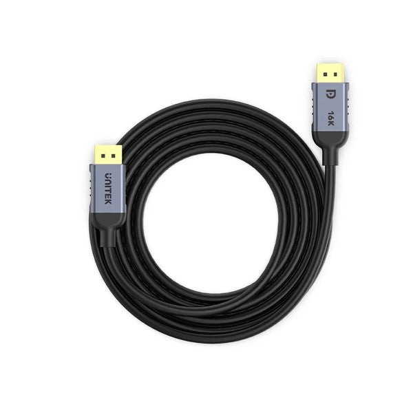 DisplayPort-Kabel Unitek C1626GY01-1M Schwarz 1 m