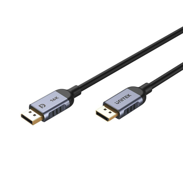 DisplayPort-Kabel Unitek C1628GY01-5M Schwarz Grau 5 m