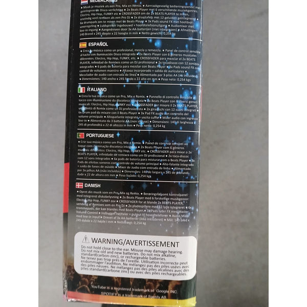 Musikinstrumente-Kinder-Set iDance Kunststoff