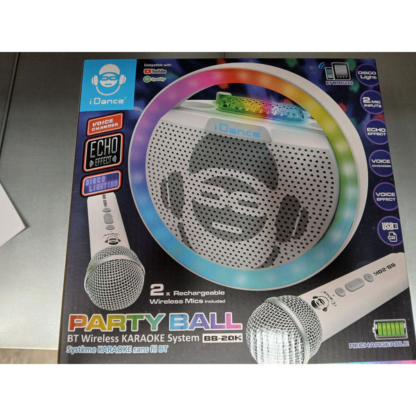 Lautsprecher mit Karaoke Mikrofon