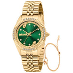 Damenuhr Just Cavalli ANIMALIER SPECIAL PACK + BRACELET Gold (Ø 30 mm)