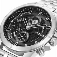 Herrenuhr Police PEWJK0004605 Schwarz Silberfarben