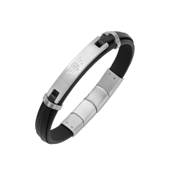 Herrenarmreif Police PEAGB0040803 Schwarz