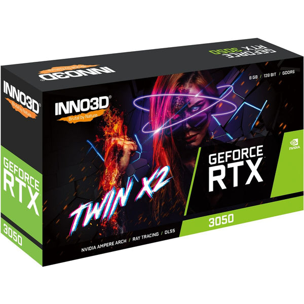 Grafikkarte INNO3D N30502-08D6-1711VA41 Nvidia GeForce RTX 3050 8 GB GDDR6